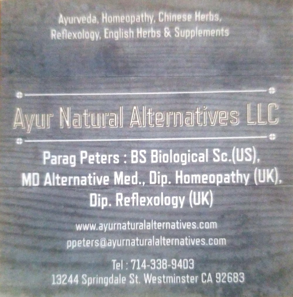 Ayur Natural Alternatives LLC